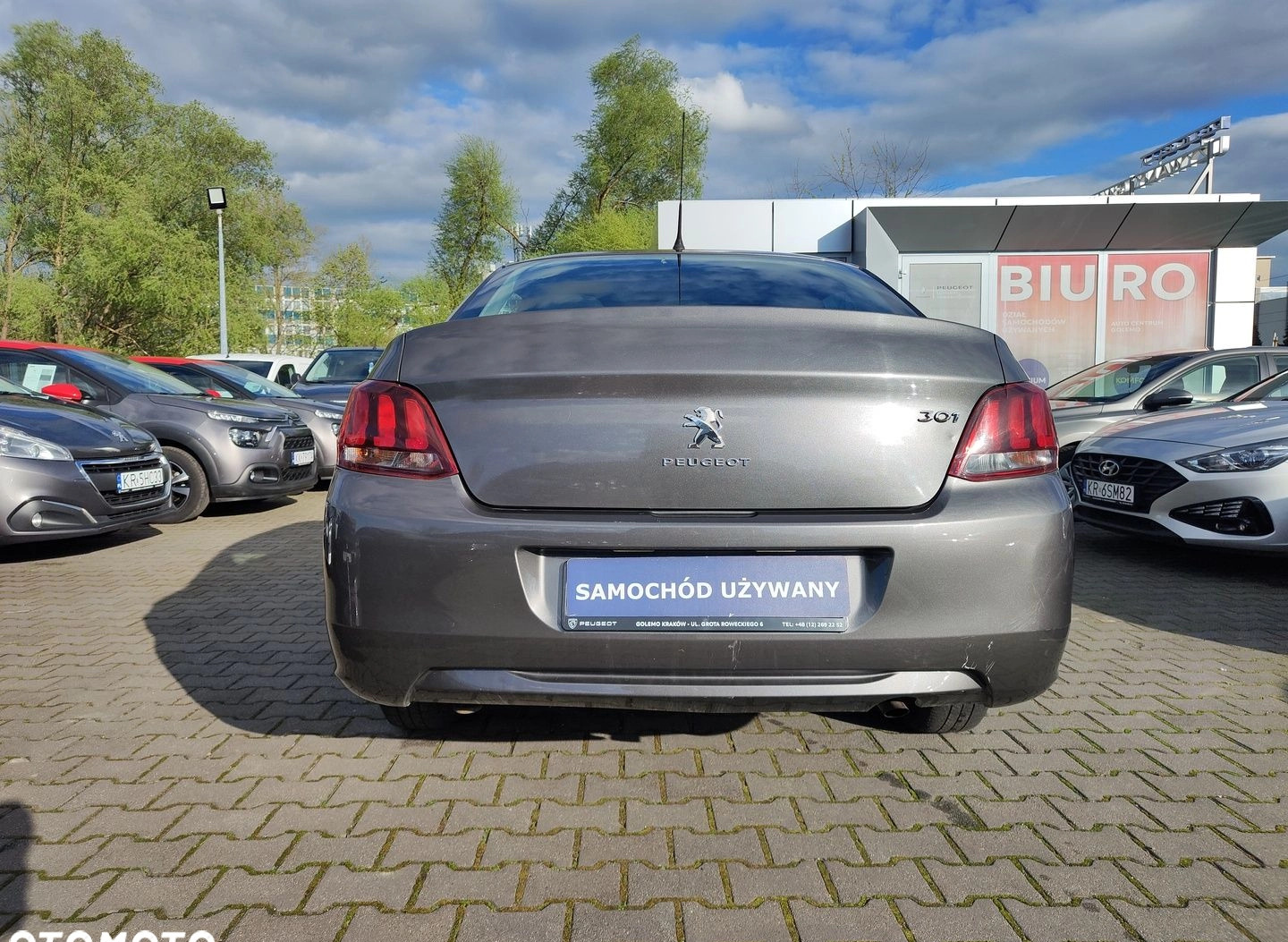 Peugeot 301 cena 33900 przebieg: 156258, rok produkcji 2018 z Baborów małe 79